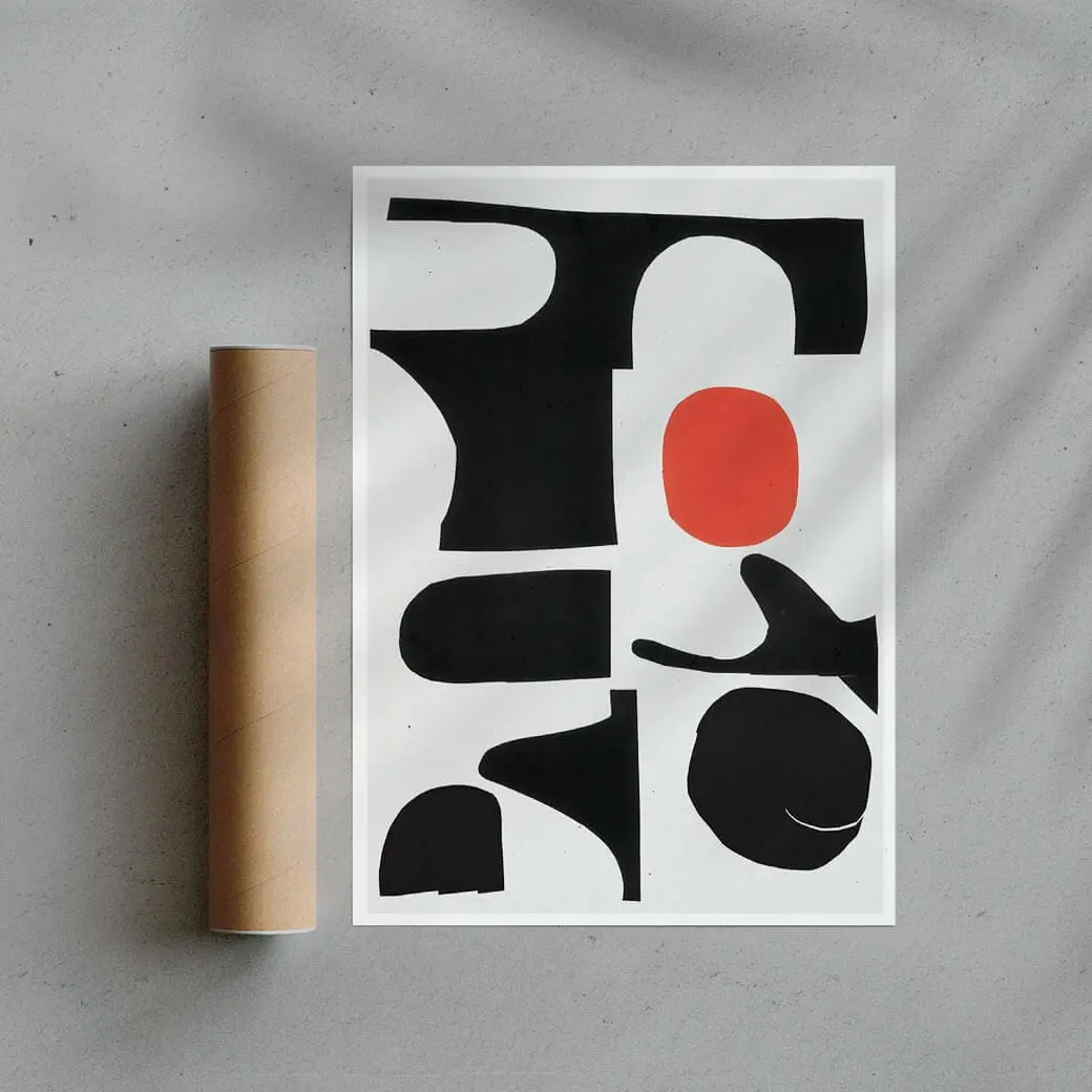 Red Sun Print - Image 2