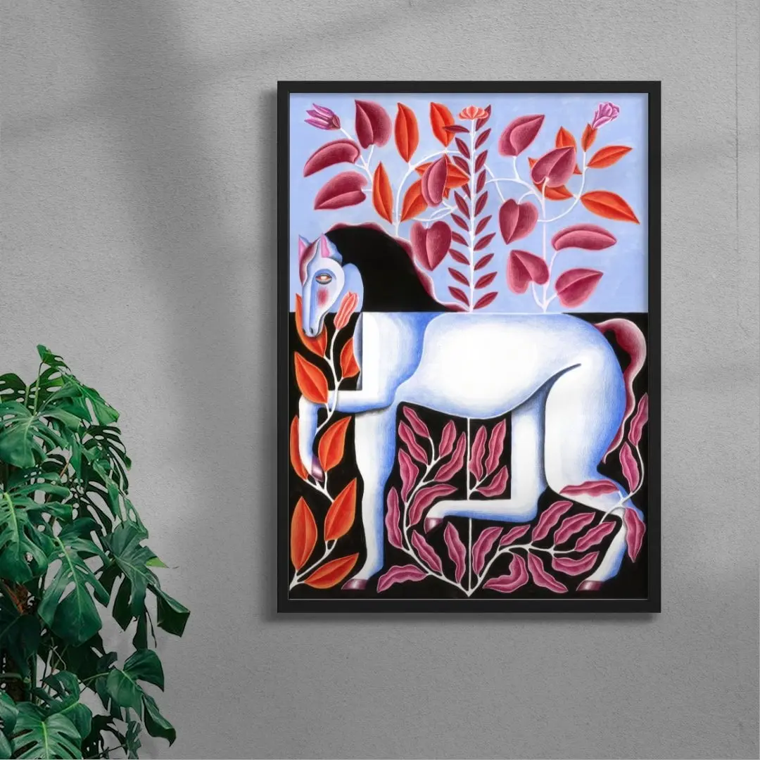 Baby Blue Horse - Image 4