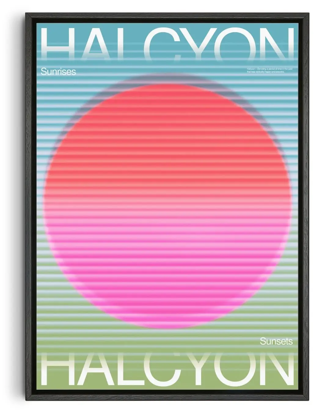 Halcyon days (daze)