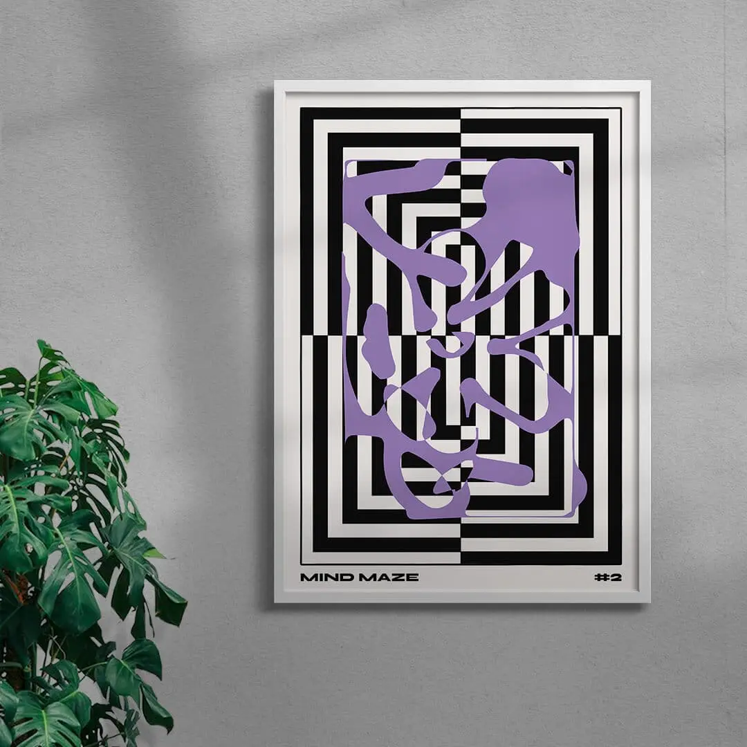 Mind Maze #2 - UNFRAMED - Image 3