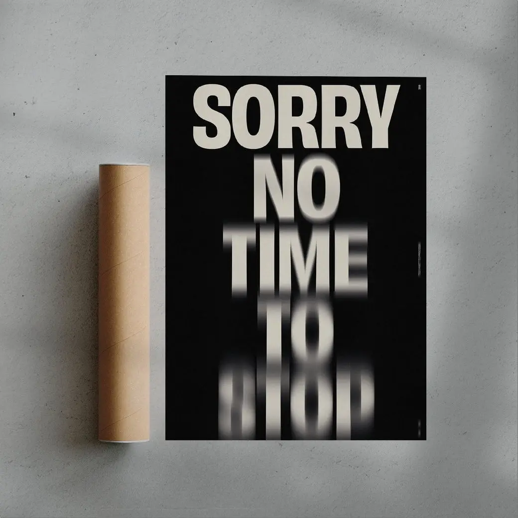 NO TIME TO STOP - UNFRAMED - Image 2