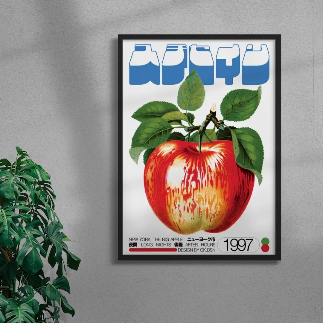 Red Apple - UNFRAMED - Image 3