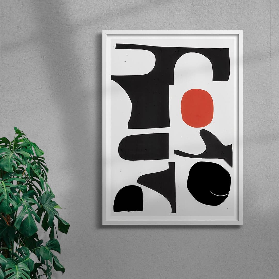 Red Sun Print - Image 4