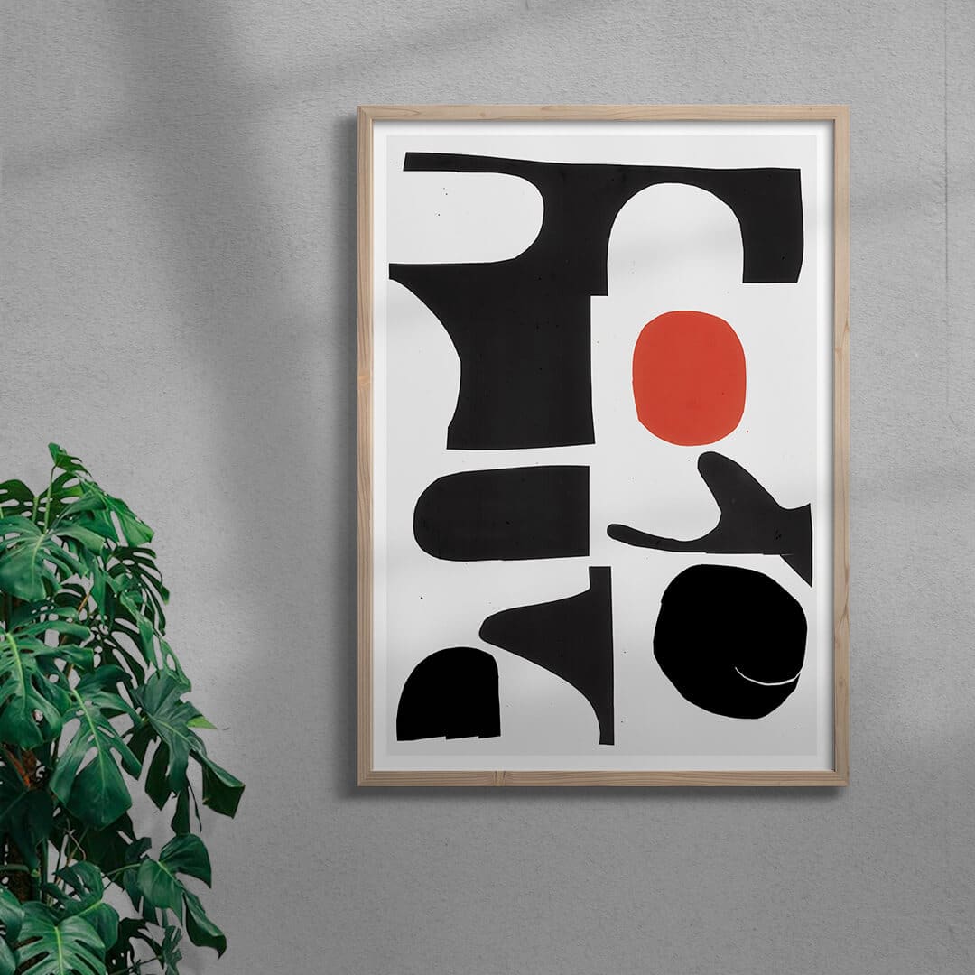 Red Sun Print - Image 5