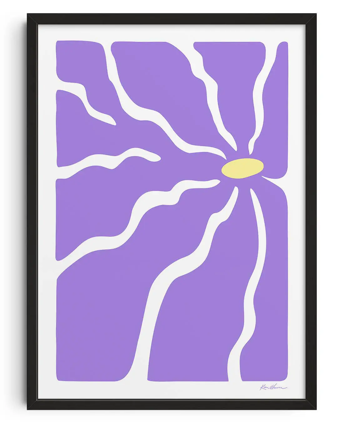 Violet Thirst - UNFRAMED
