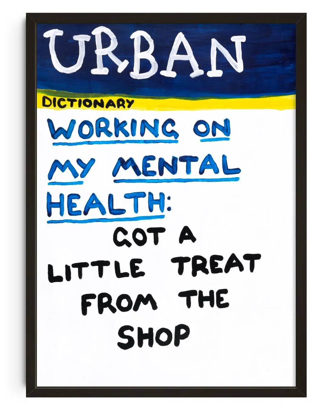 Working On My Mental Health